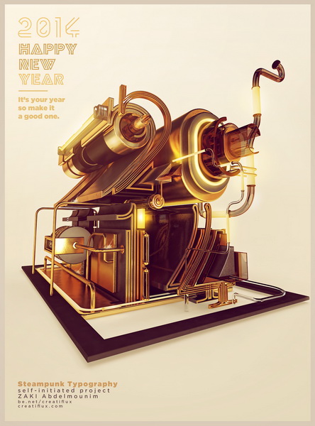 2014 Steampunk Poster